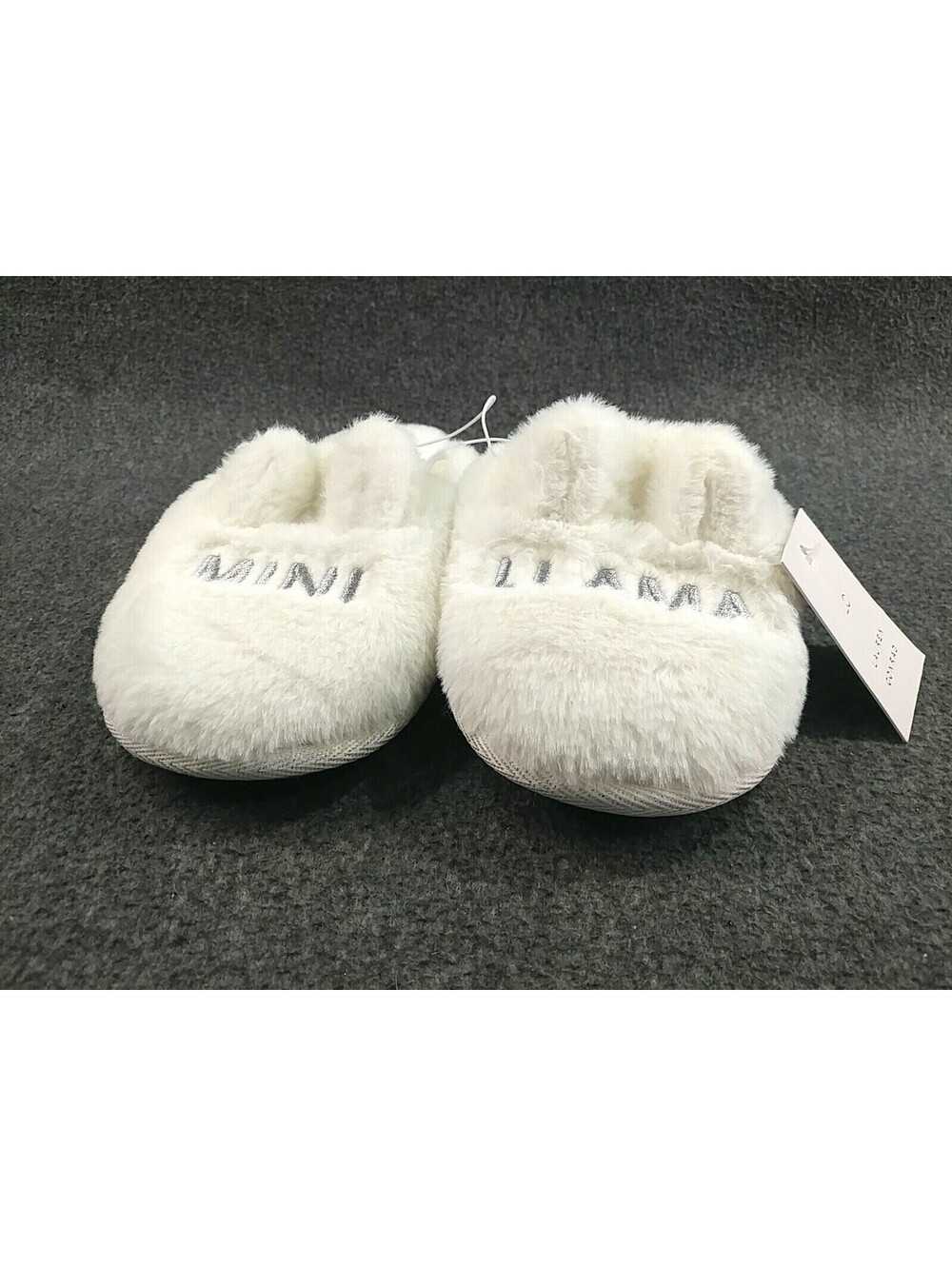 Lauren Conrad Kids Size 8 Mini Llama Scuff Slippers Indoor/Outdoor Memory foam